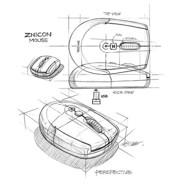 大神級工業設計手繪草圖 靈感、技法與考研啟示